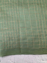 Tussar finish soft silk saree with thread work MTS955