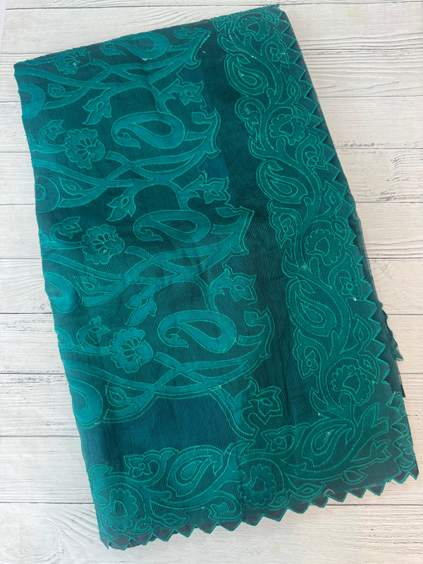 Kota Supernet saree with applique work MSH102