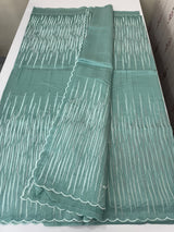 Semi tussar saree with thread work MTS490