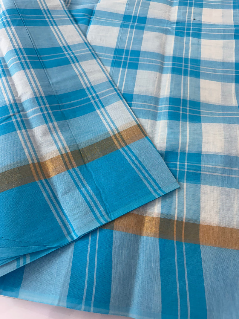 Kanchi Cotton Saree MCK657