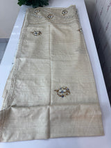 Handworked Blended tussar silk saree MS90543