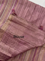 Multi color Semi soft silk saree with borders MSS590