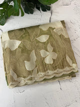 Organza saree with thread work- MC318