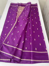 Soft Gachi silk saree with zari weaving MGH76