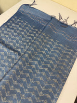 Soft Semi tussar saree with tissue weaving MS871 (4)