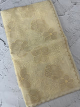 Viscose organza saree with thread work - MSH925