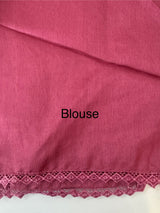 Art silk saree with embroidery SVTS36 • Pink