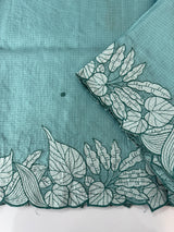 Soft kota silk saree with embriodery MS15031- LightBlue