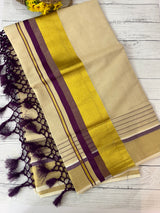 Kerala tissue saree - Vadamalli