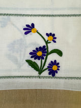 Kerala embroidery cotton saree - Poovili 2