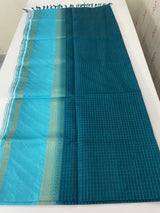 Semi silk saree with contrast borders MSS433