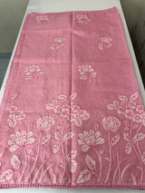 Soft kota silk saree with applique work MS15017