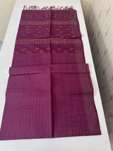 Blended tussar saree with thread work MTS5444