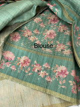 Semi soft Matka silk saree MSS599