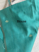 Jamdani silk Cotton Saree with blouse MS12552