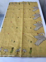 Jamdani silk Cotton Saree with thread work  MSJ790