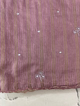 Fancy Chanderi silk saree with blouse MFC217