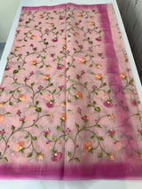 Soft kota silk saree with embriodery MS14809