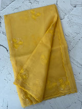 Semi Organza saree with embroidery - MSH375