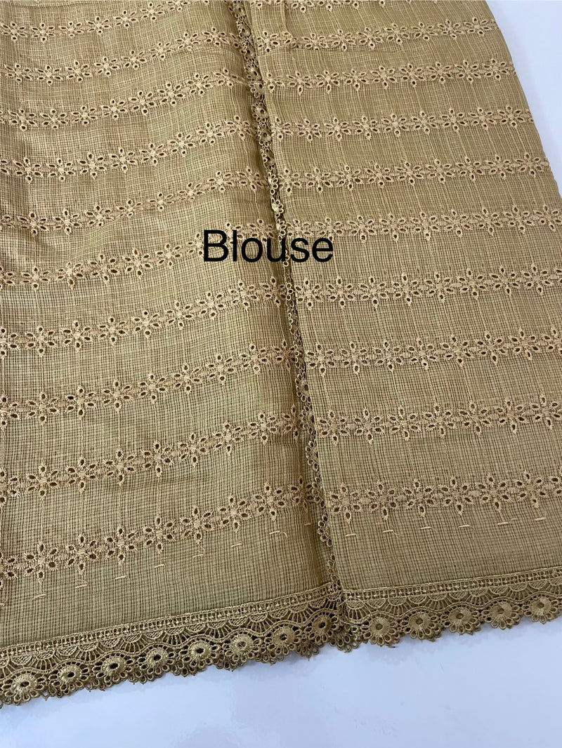 NetKota Hakoba saree with lace border MS6713