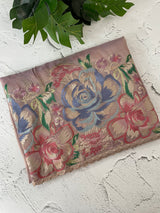 Tissue Georgette - Organza saree with 3d embriodery MS16307