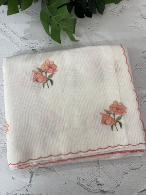 Netkota saree with embroidery MSH201