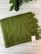 Cutwork Blended Jute - tussar saree MTS9079