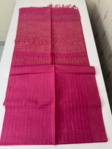 Blended tussar saree with thread work MTS5444