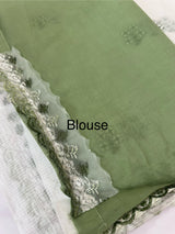 Kota cotton embriodery saree MS5645