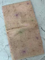Mul chanderi saree with embroidery - MS1427 DustyPeach