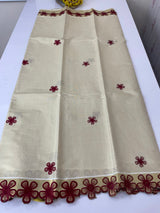 Kerala tissue saree- Gold