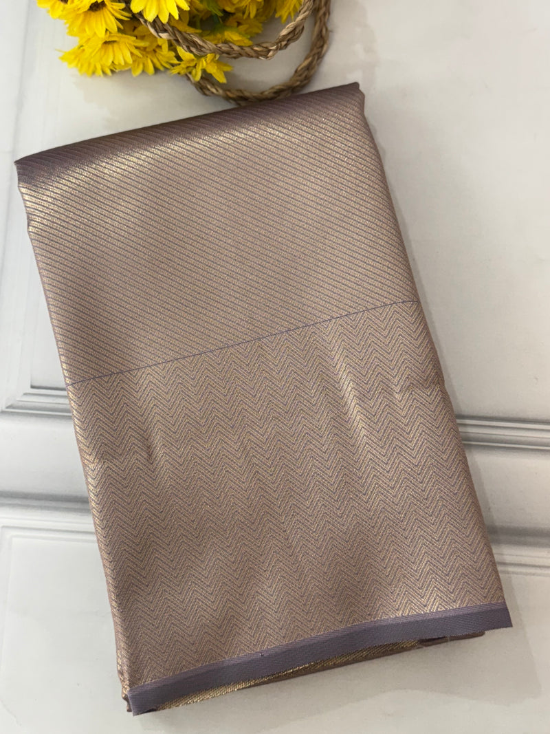 Pastel brocade semi silk sarees MS67443