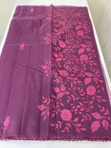 NetKota Applique work saree  MSH148