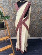 Single SETMUND with blouse - Ajrakh prints