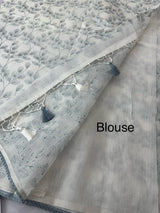 Kota cotton embriodery saree MS1490