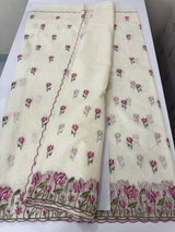 Mul chanderi embriodery saree with scalloped borders MSH176 (8)