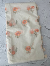 Mul chanderi embriodery saree MSH289