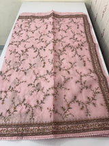 Soft kota silk saree with embroidery MS16429 - PastelPink