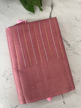 Semi silk saree with zari weaving  MSG6161 DustyOnion