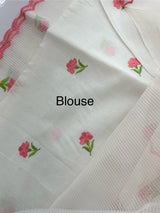 NetkKota saree with embroidery MS6868
