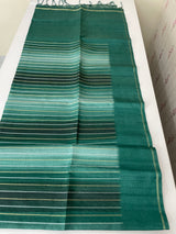 Multi color Semi soft silk saree with borders MSS590