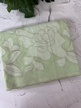 Netkota saree with appliqué work - MSH912 PastelGreen