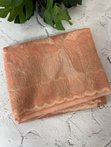 Semi organza saree with thread work - MSH910