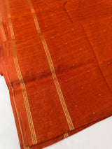 Tussar mix soft silk saree with Retta pettu borders - MST988