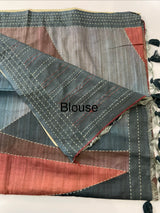 Semi soft silk saree with Kanta work MSK654