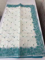 NetKota saree with embroidery - MS14649