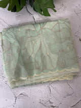 Semi organza saree with thread work - MSH910