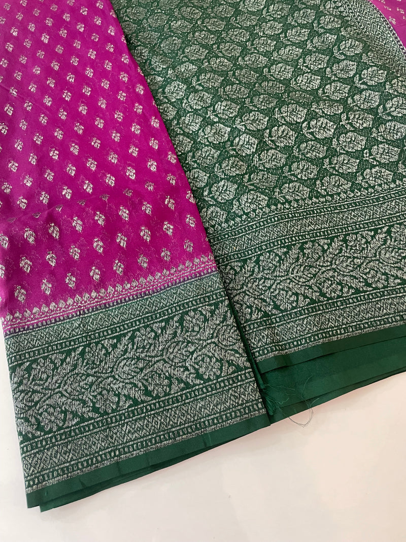 Banarasi viscose Georgette saree MKGS684