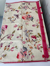 Digital printed soft semi tussar silk saree MTS7734 (4)