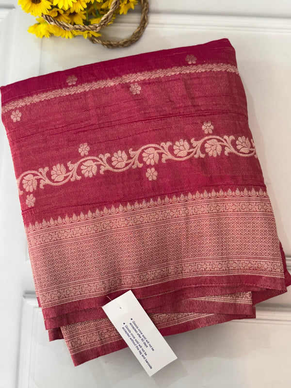 Banarasi crush georgette saree- MS1341